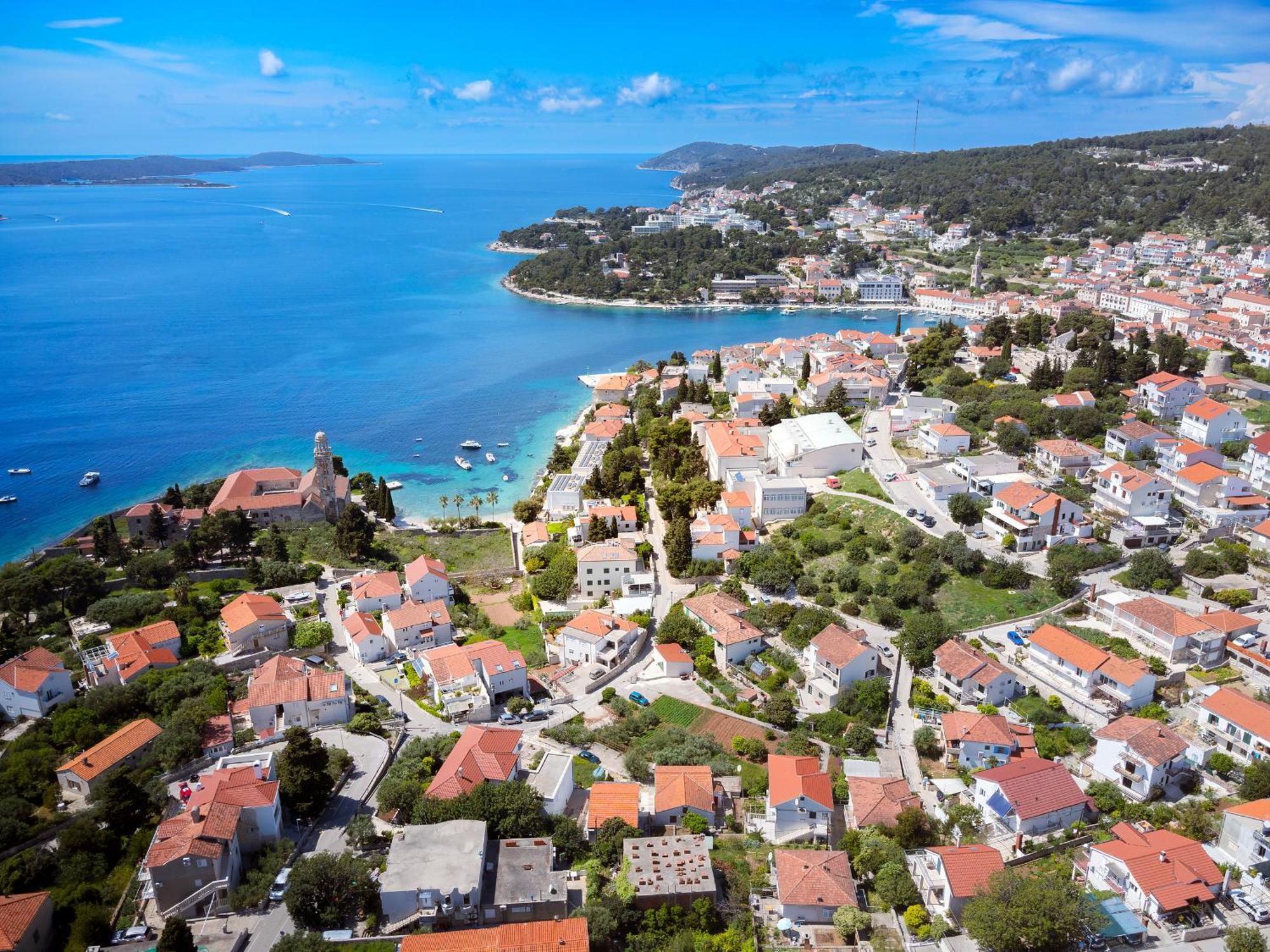 D_View Apartment Hvar Town Bagian luar foto