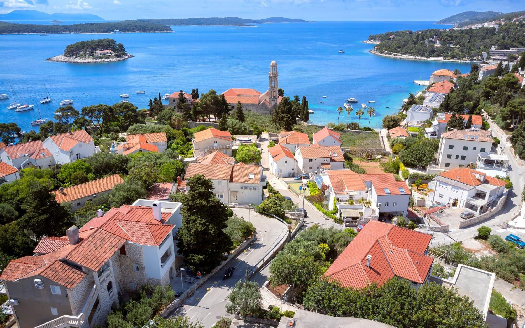 D_View Apartment Hvar Town Bagian luar foto